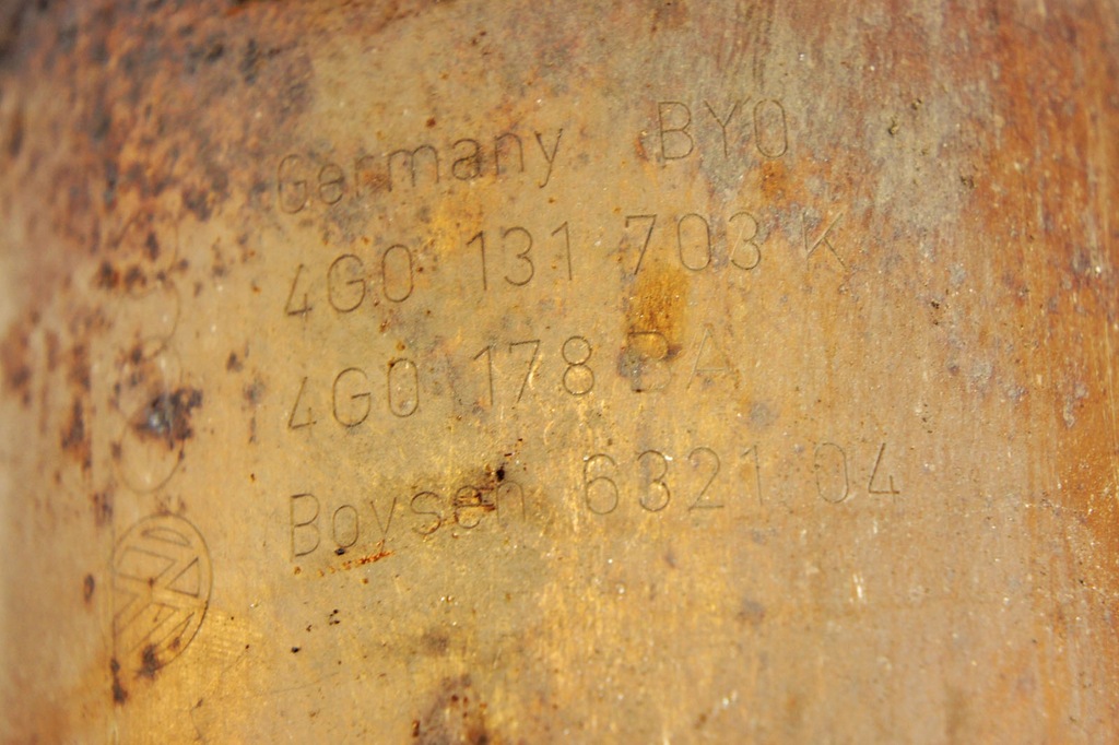 фото №6, Kw365 audi a6 c7 3.0tfsi катализатор 4g0131703k