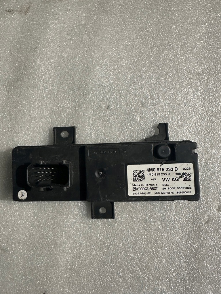 фото №1, ! модуль блок керування акумулятор audi 4m0915233d!