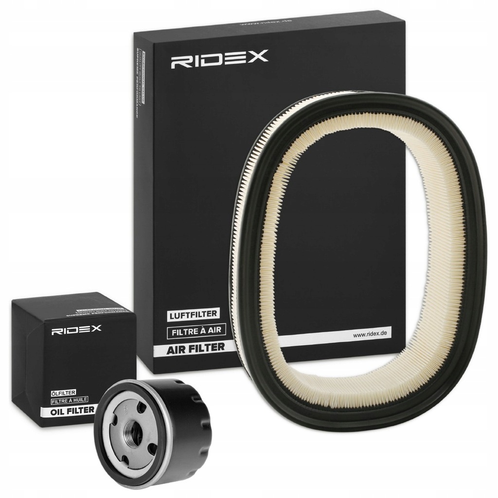 фото №1, Набор фильтров ridex 4055f1520 do renault clio iii хэтчбек br0/1, cr0/1