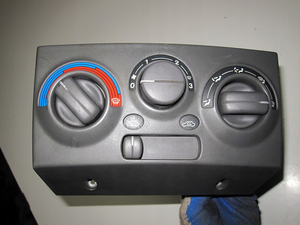 фото №1, Панель керування обдув fiat punto i 98r