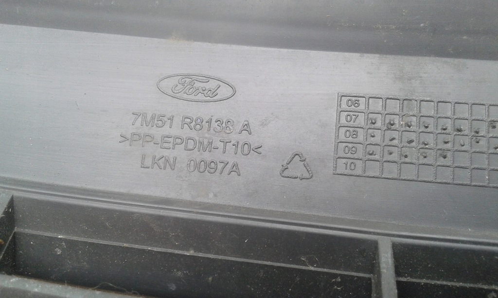 фото №8, Решітка радіатора решітка радіатора ford c-max mk1 lift 2007-2010 7m51r8138a