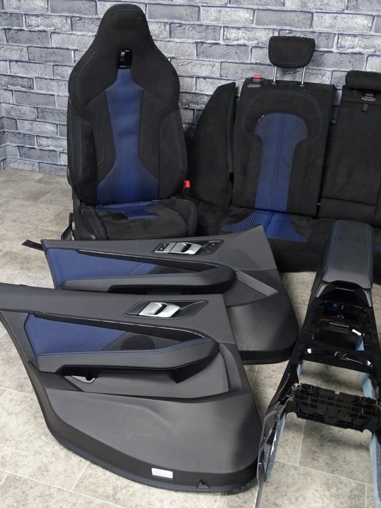 фото №8, Bmw f40 сиденья заднее сиденье обшивки туннель середина салон m performance alcantara