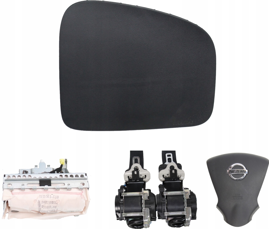 фото №1, Панель приладів консоль подушка безпеки ремені nissan note