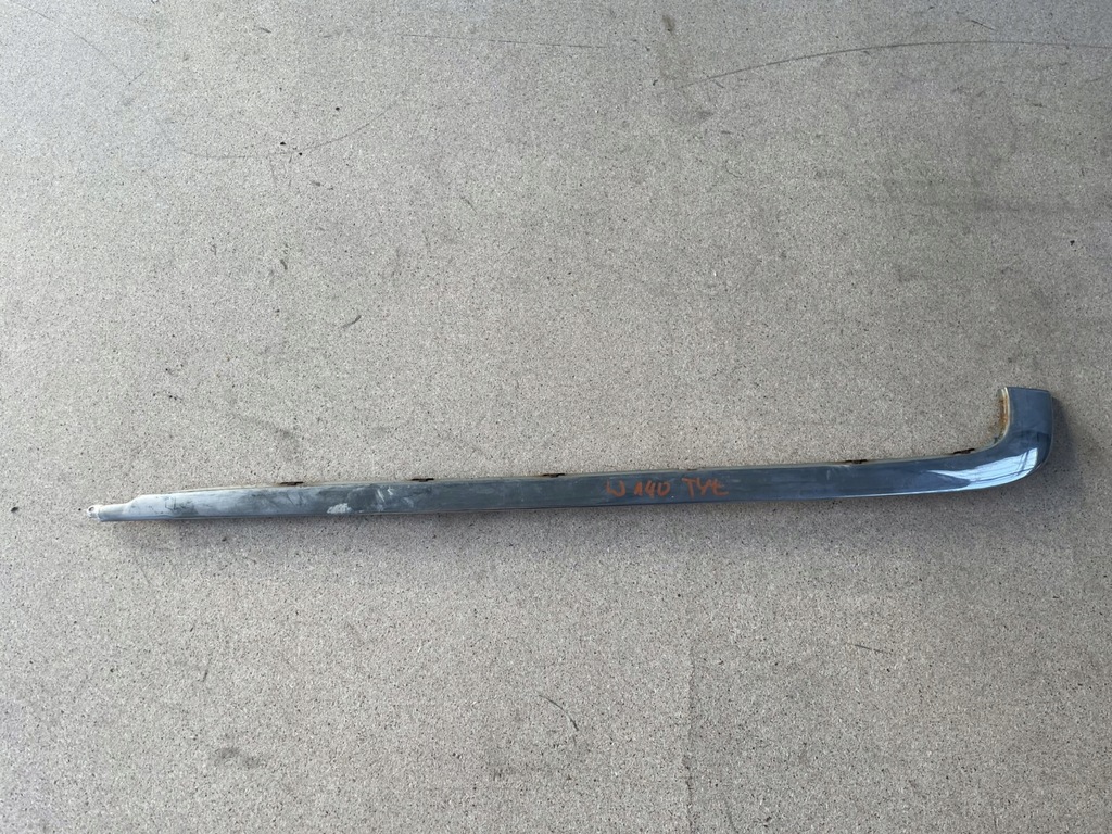 фото №1, Молдинг бампера левая задняя хром mercedes w140