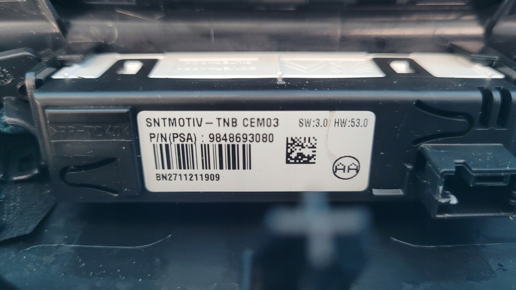 фото №15, Peugeot 508 ii 22r лампа стельовий освітлення кабіни 9813541277