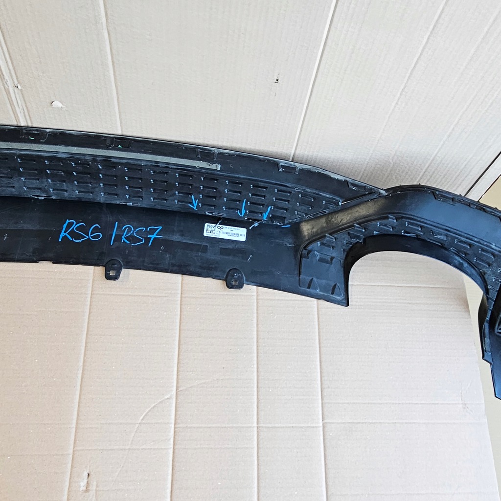 фото №9, Audi rs7 4k8 2019- спойлер накладка диффузор задняя задний 4k8807514