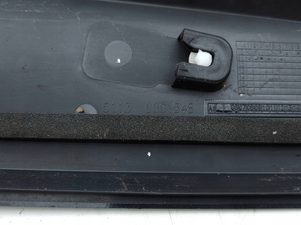 фото №7, 2012 mini cooper countryman r60 молдинг скло задній 9801548