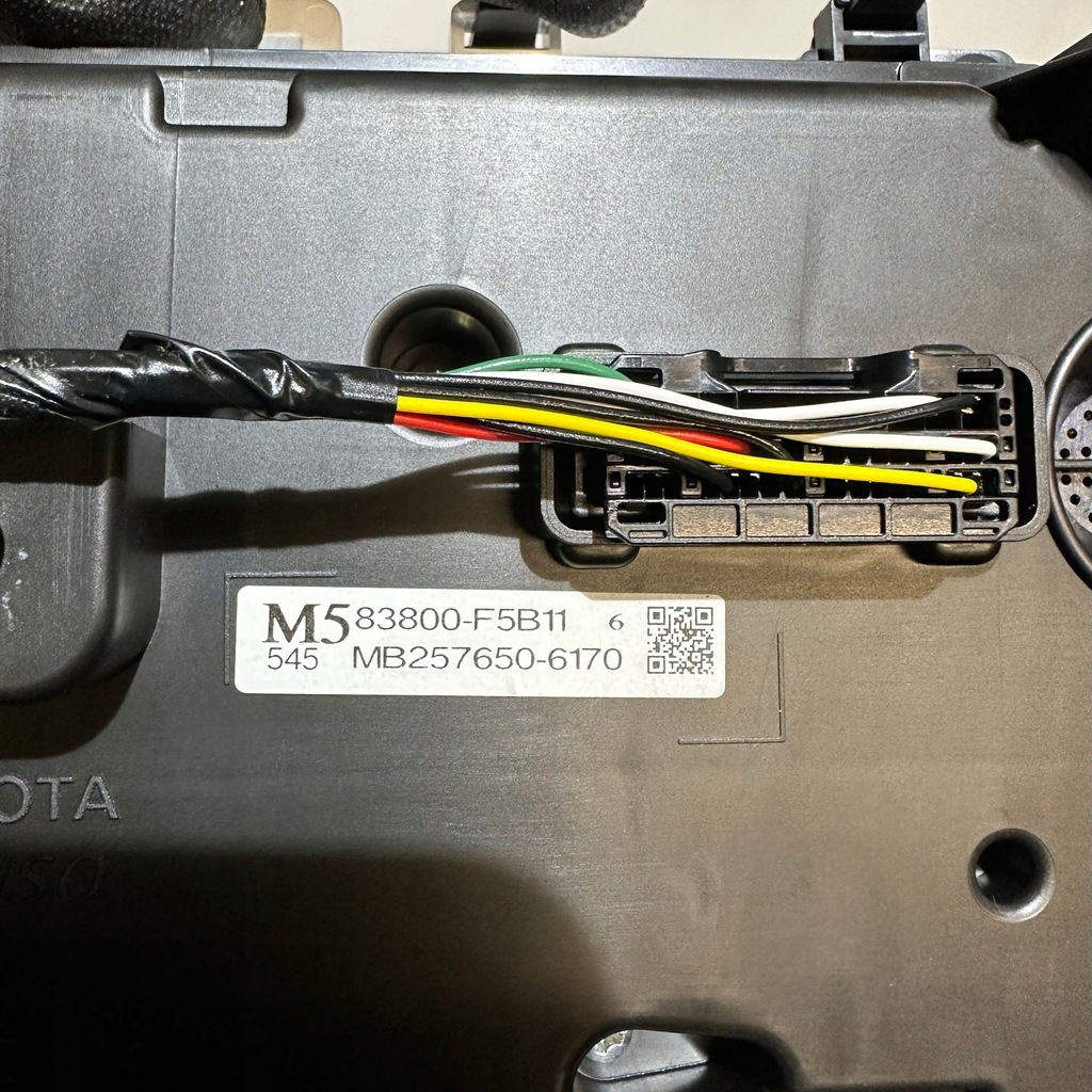 фото №6, Toyota yaris cross 1.5 гібрид лічильник прилади 83800-f5b11