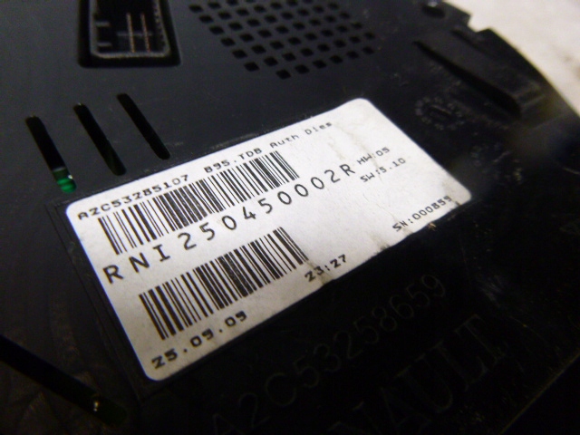 фото №4, Счетчик приборы 250450002r megane iii