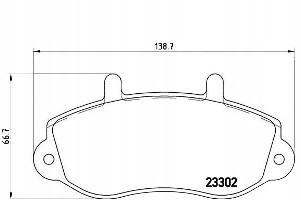 фото №1, Brembo гальмівні колодки гальмівні opel movano combi 2.5 cdti