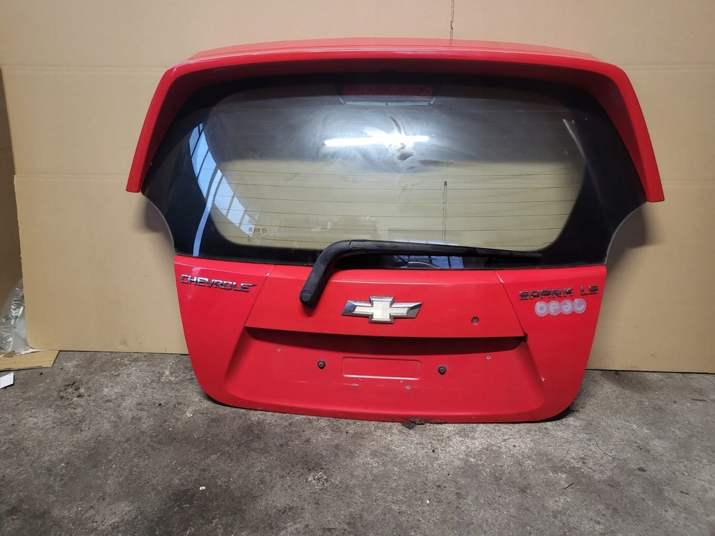 фото №1, Chevrolet spark m300 кришка багажника задня комплектна oryg