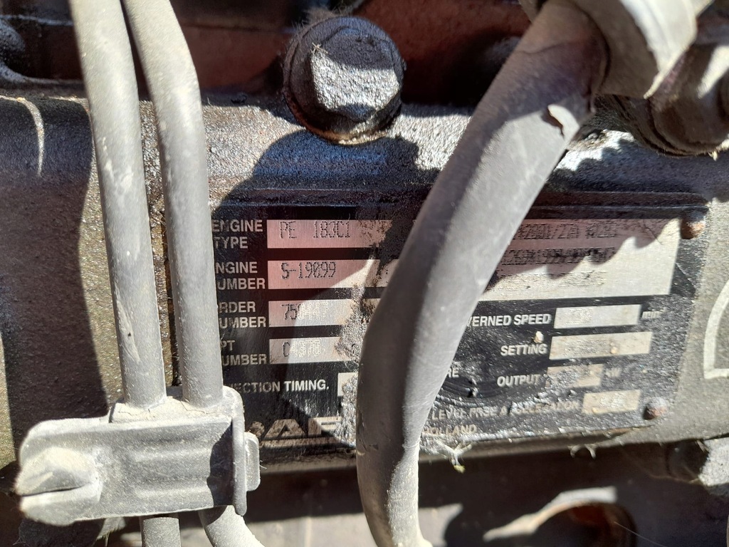 фото №7, Двигатель daf cf 75 pe 183c1 pe183c 250km euro 3