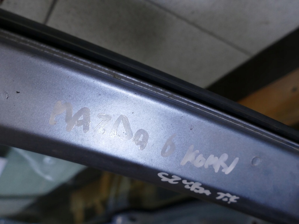 фото №11, Mazda 6 gh lift kombi стекло крышки багажника задняя