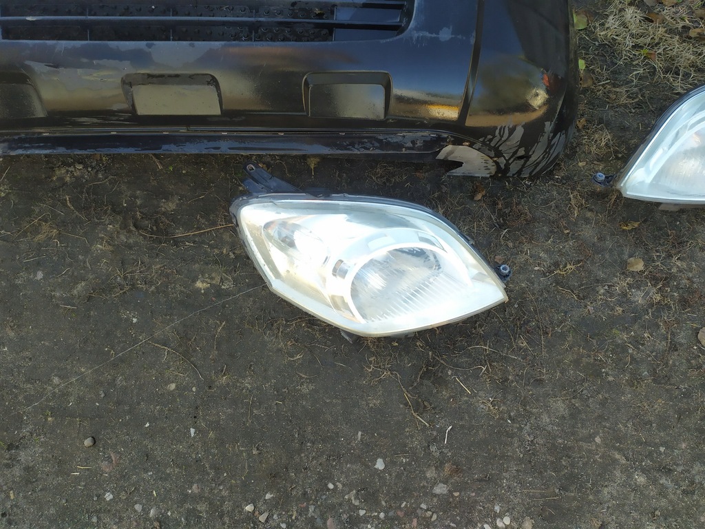 фото №4, Kompletny перед peugeot bipper капот бампер лампы