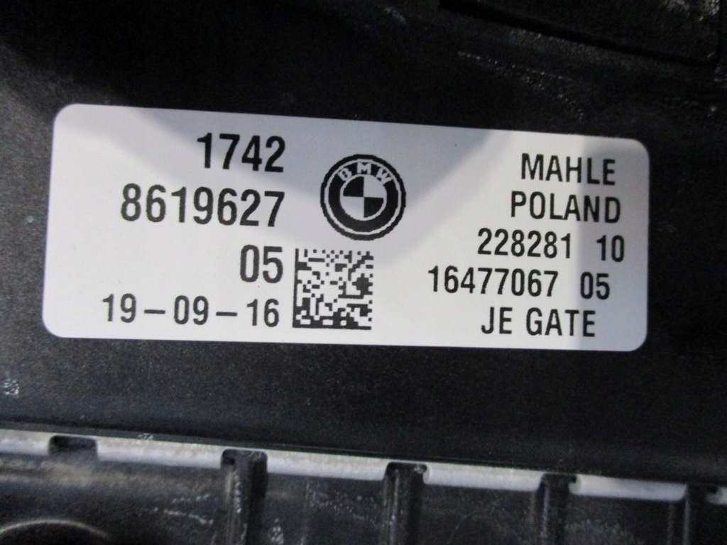 фото №11, Радіатор pas передній bmw 7 g11 g12 4,0i 326km