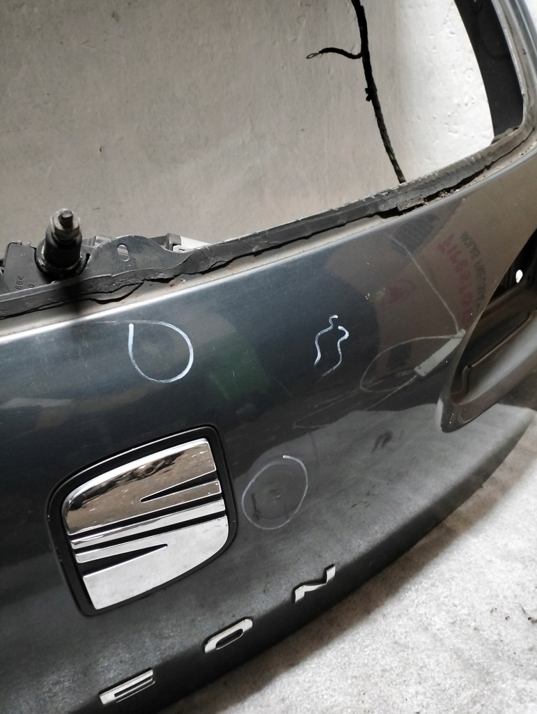 фото №7, Seat крышка багажника багажника задняя задняя seat leon 2 ii