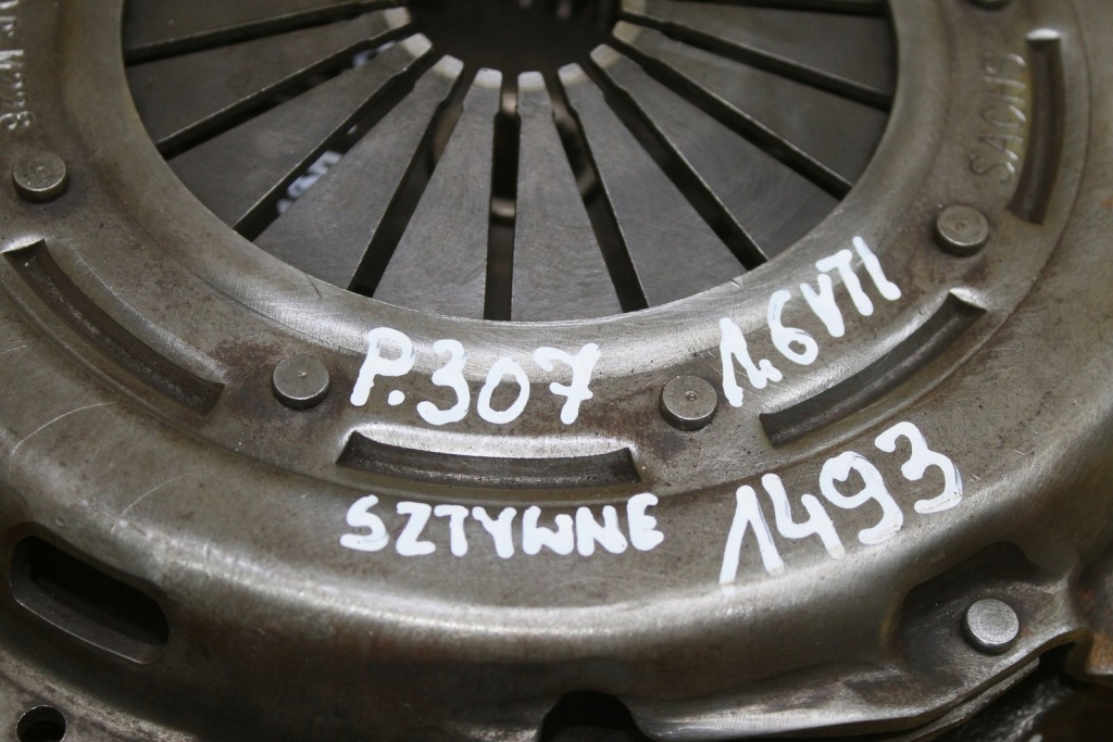 Диск притиск колесо маховик peugeot 307 1.6 vti 9685595280 Зі Шроту