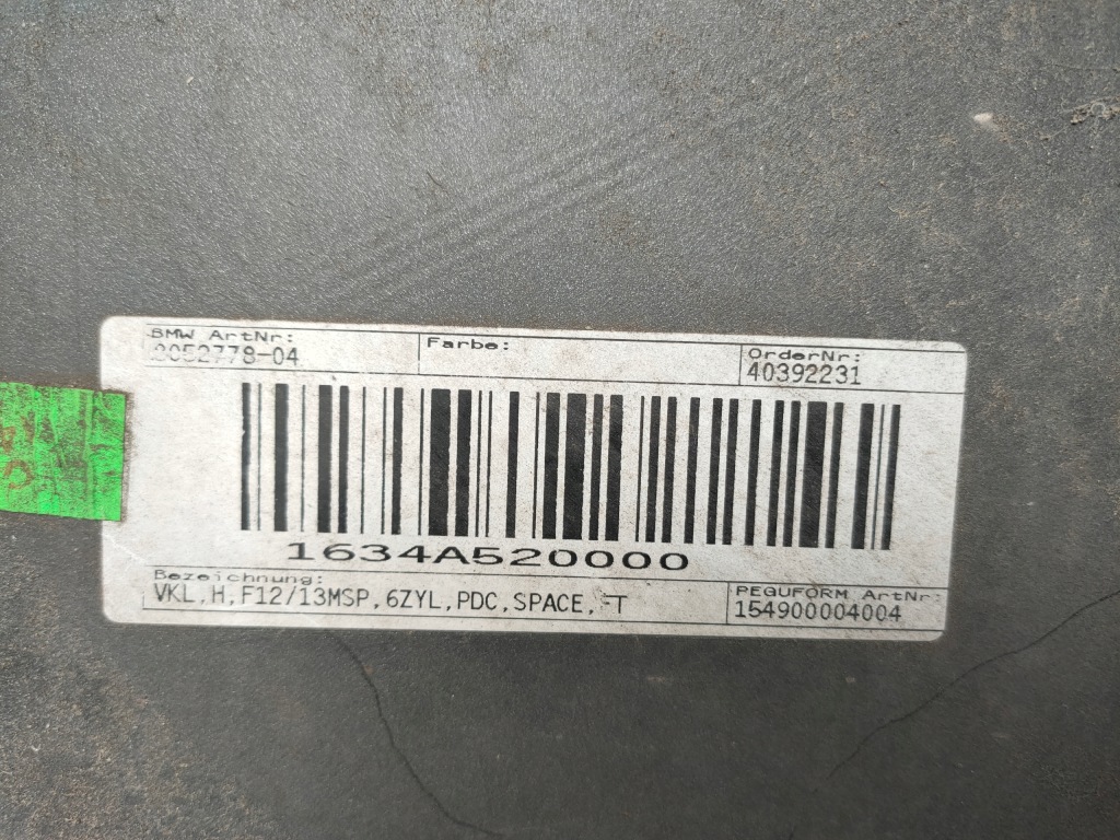 Bmw 6 f12 f13 11- бампер задній pod pdc задній дифузор m-pakiet a52 spacegrau Недорого