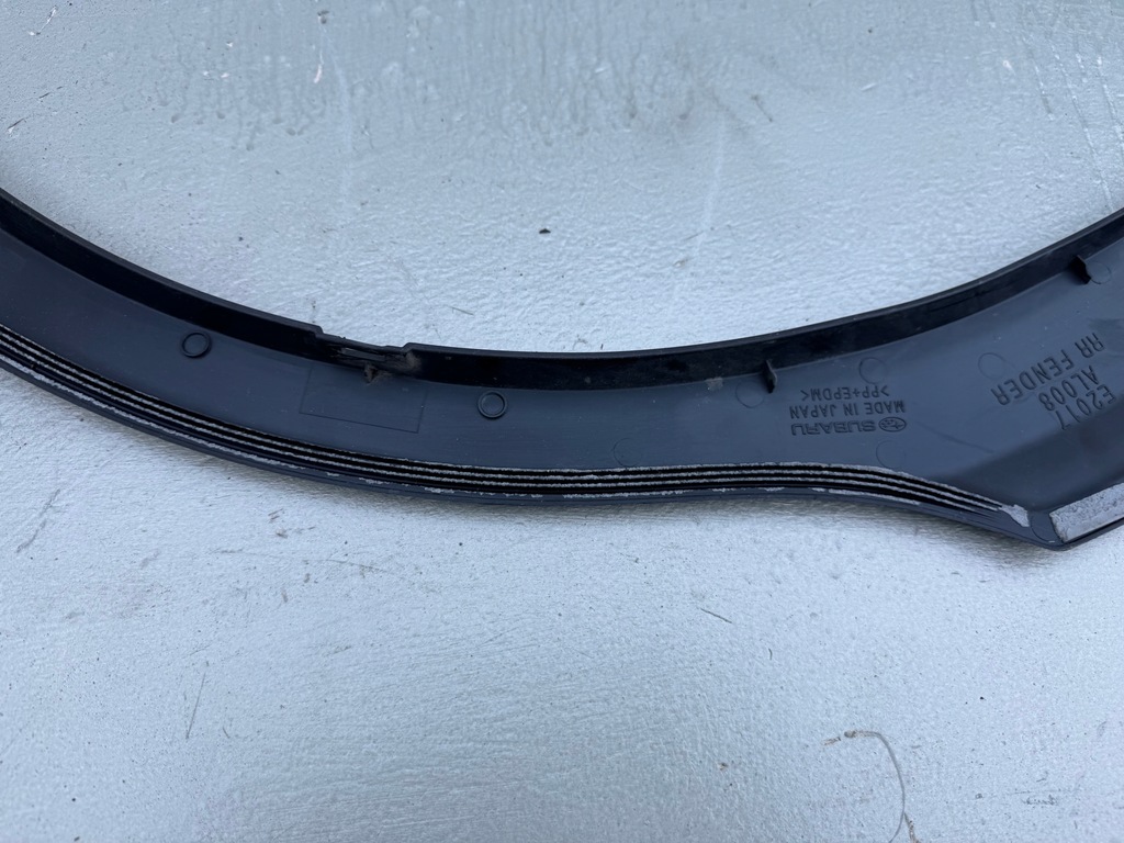 фото №8, Subaru outback iv 4 09-14r молдинг накладка крыла левый задняя задняя