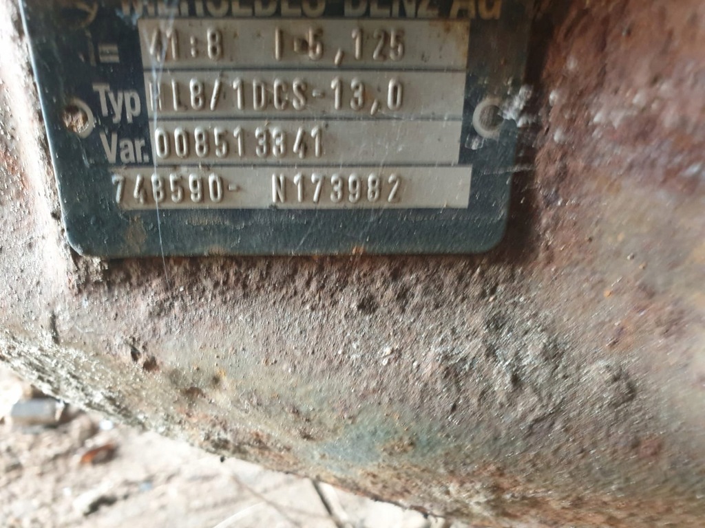 фото №1, Вкладиш заднього міст hl8 41/8