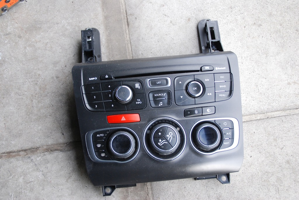 фото №1, Панель керування радіо кондиціонера citroen ds4