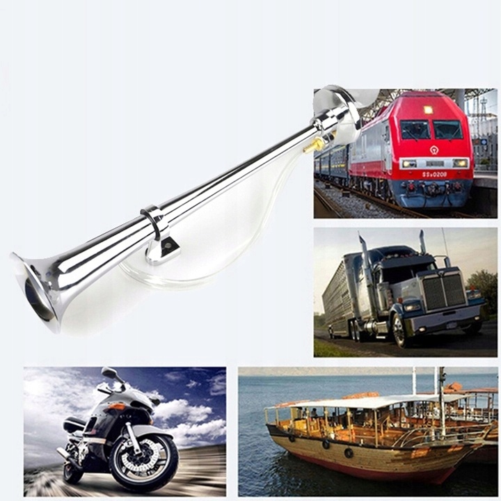 фото №10, Клаксон сигнал громкий сигнал звуковой автомобильный с kompresorem tir 12v