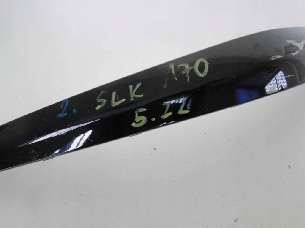 фото №5, Mercedes slk r170 170 молдинг w бампер накладка-спойлер левый