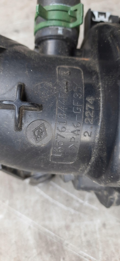 фото №7, Труба повітрозабірник повітря 1.6 dci trafic iii 165761844r