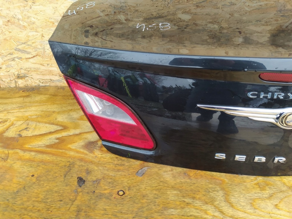 фото №6, Chrysler sebring iii pxr sedan кришка багажника задня