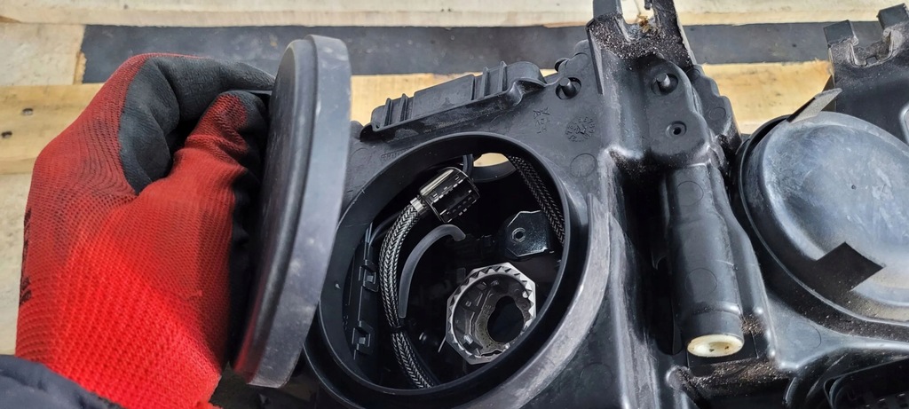 фото №13, S4 b8 lift a4 лампа правая правый перед передняя ксенон 8k0941006e usa