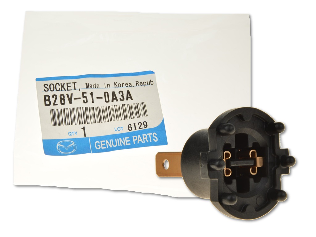 фото №10, Цоколь разъём лампочка h7 mazda 323 2 de 3 bk 5 cr оригинал