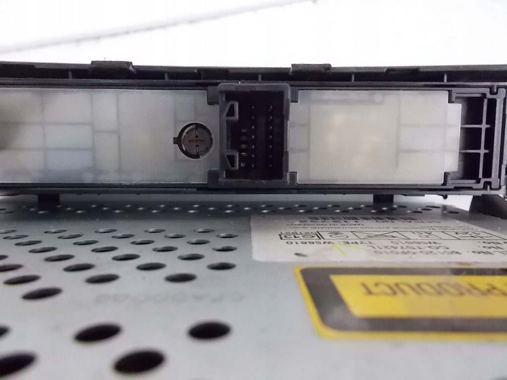 фото №9, Радіо + kod 86120-0f010 toyota corolla verso ii 2 04-09 2,0 d4d