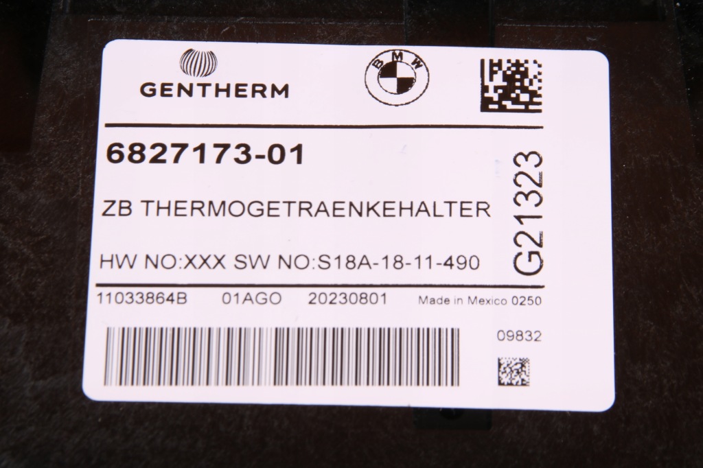 фото №8, Bmw x5 g05 x6 g06 x7 g07 кронштейн термический na напитки кружки подстаканник 6827173