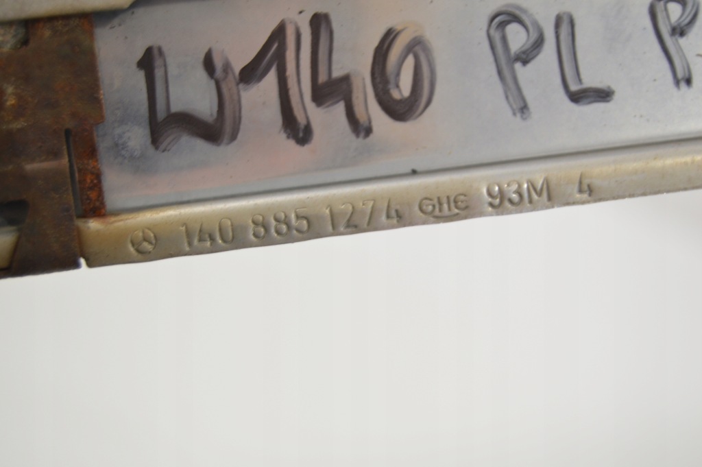 Купить Молдинг бампера задний  правая хром mercedes s klasa w140 c140 cl 1408851274