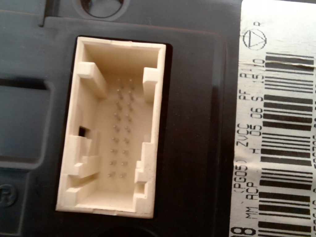 фото №8, Nissan micra k12 02-07 панель кондиционера обдув 27500ax708 cr14