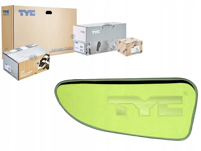 фото №1, Tyc 324-0036-1 стекло зеркало, зеркало наружное