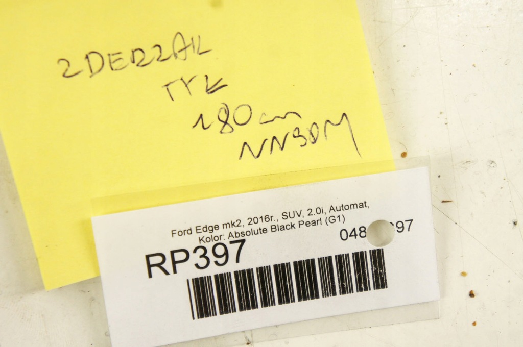 фото №9, Rp397 ford edge mk2 ^ бампер задняя задний absolute black перламутр g1