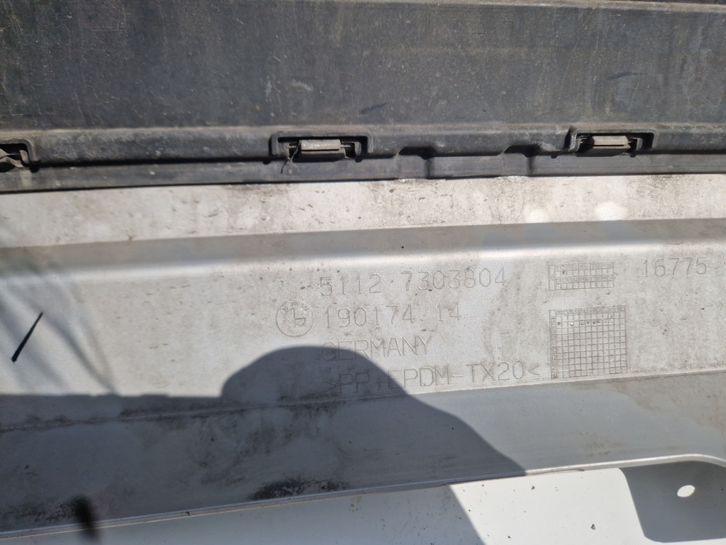 фото №14, Bmw x1 e84 бампер задний задняя с молдинг молдинг