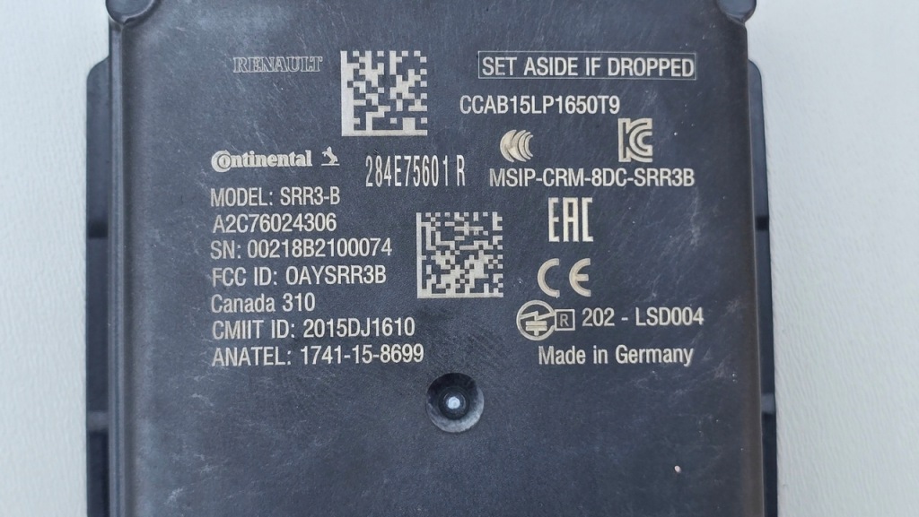 Радар датчик датчик distronic renault espace v 5 рестайлинг  284e75601r qq-1 Киев