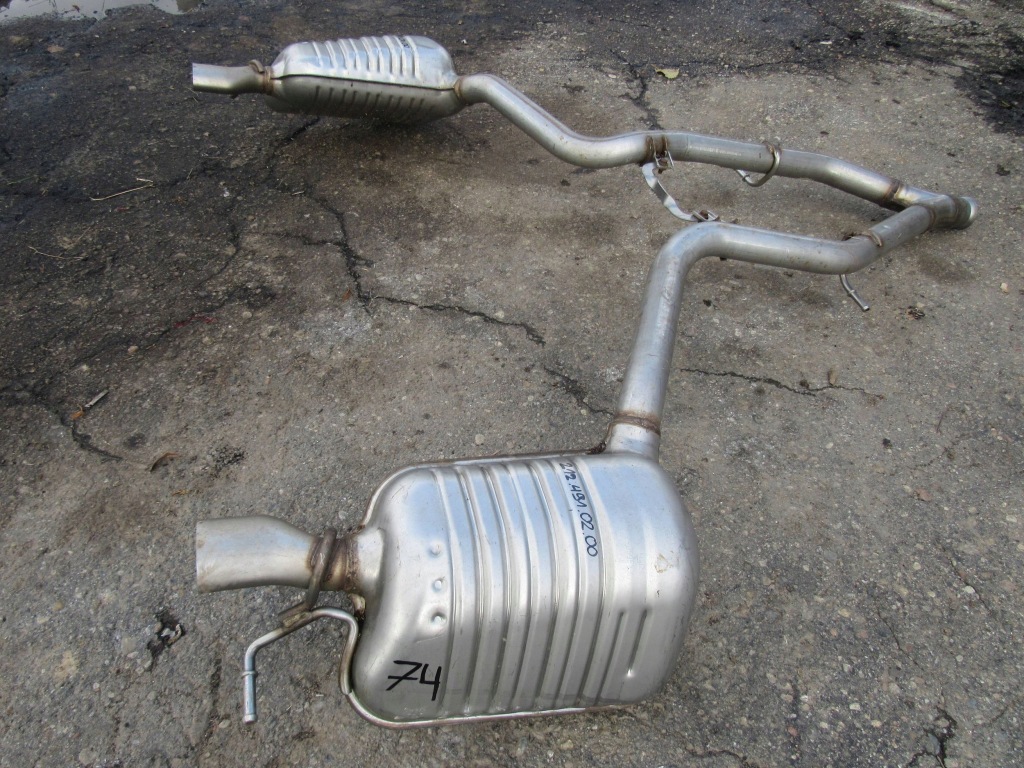 Глушники вихлоп mercedes-benz cls c218 218 3.0 cdi a2124910200 Недорого