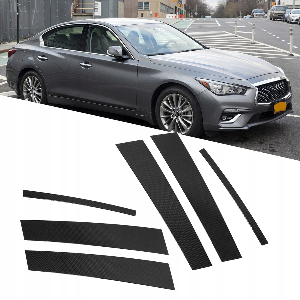 фото №12, 6 szt. оздоблення стійка b з волокна вугільний панель стійка декор замінник