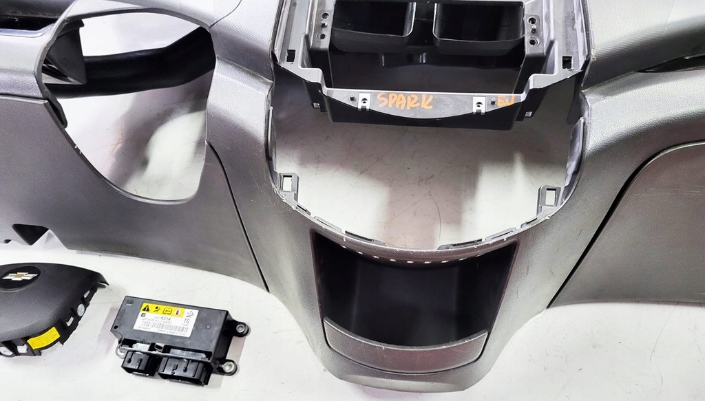 фото №10, Chevrolet spark iii 09-15 pulpit панель приладів приладова консоль подушка датчик