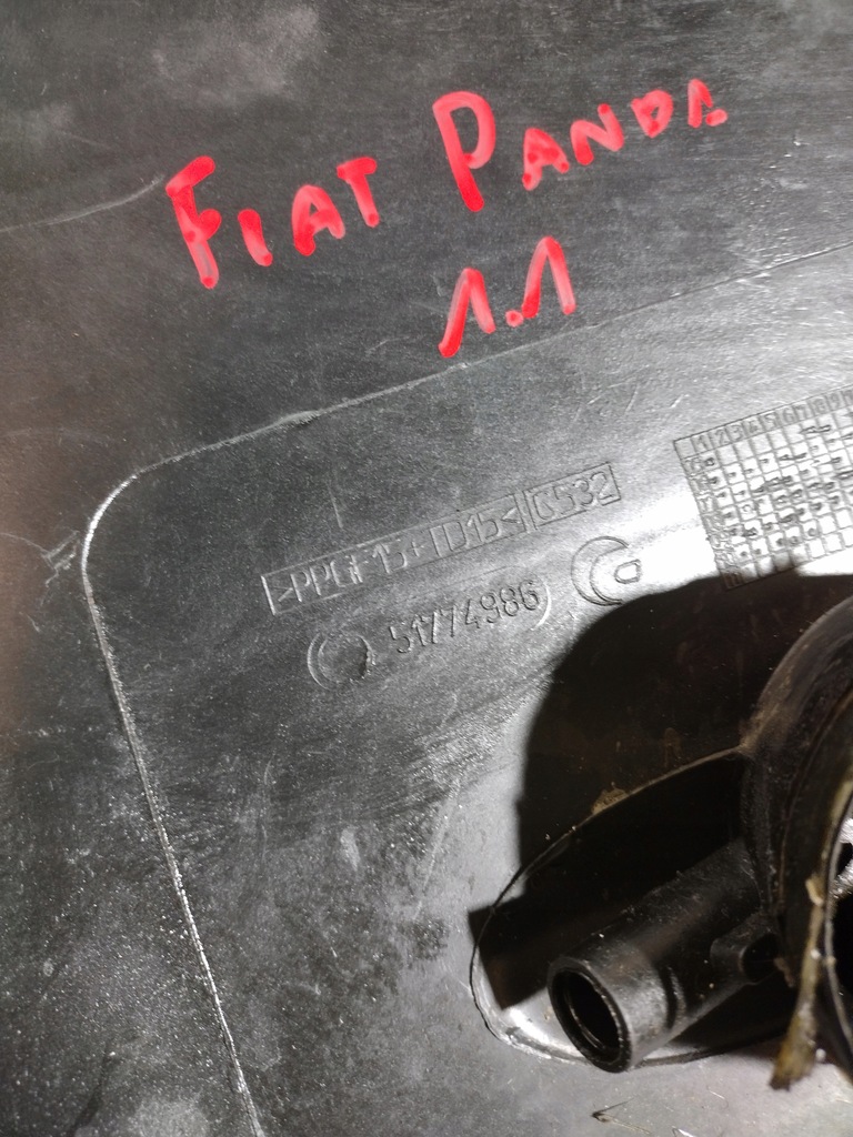 фото №8, Корпус фільтра повітря fiat panda