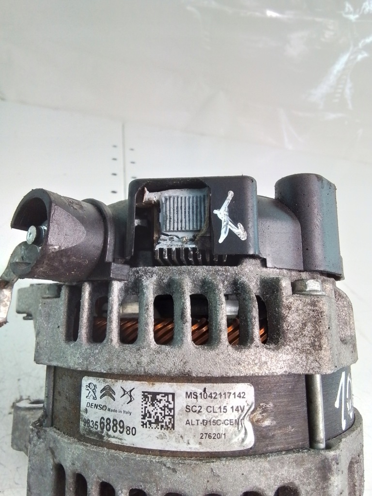 фото №4, M38 генератор opel corsa f 1.2 9835688980 do восстановление