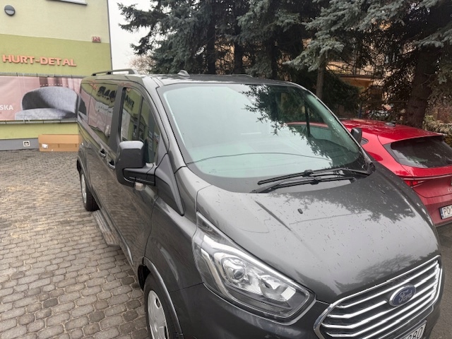 фото №11, Ford tourneo custom ii 2023 l1 short багажник рейлинги кровельные чёрные