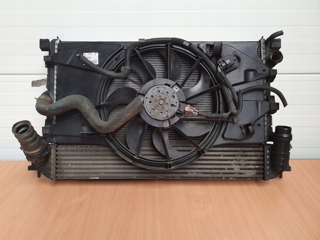 фото №1, Радіатор вентилятор комплект laguna iii 2.0 dci