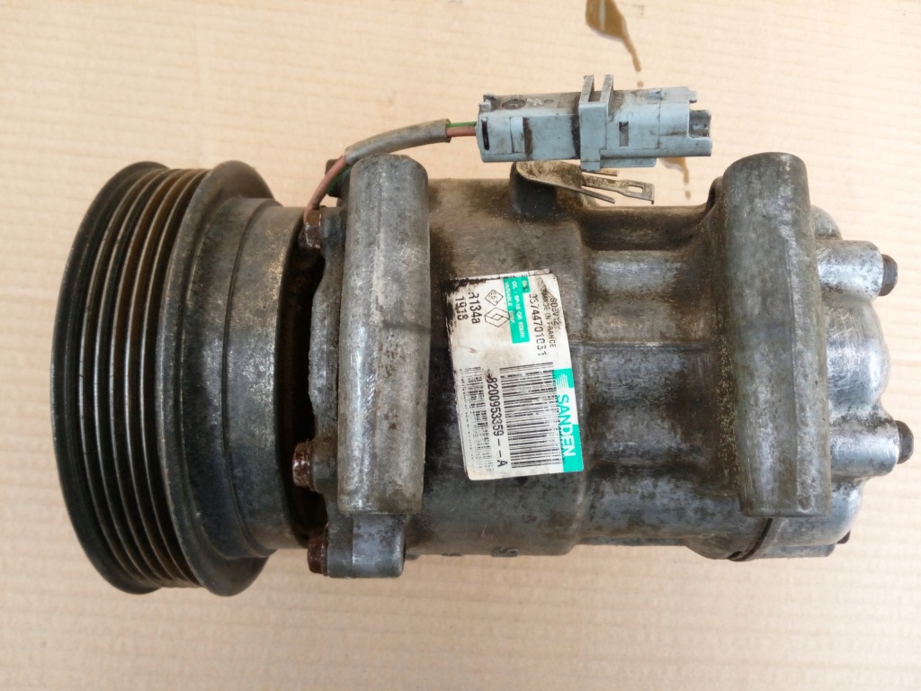 фото №6, Компресор кондиціонера renault kangoo ii oryg.