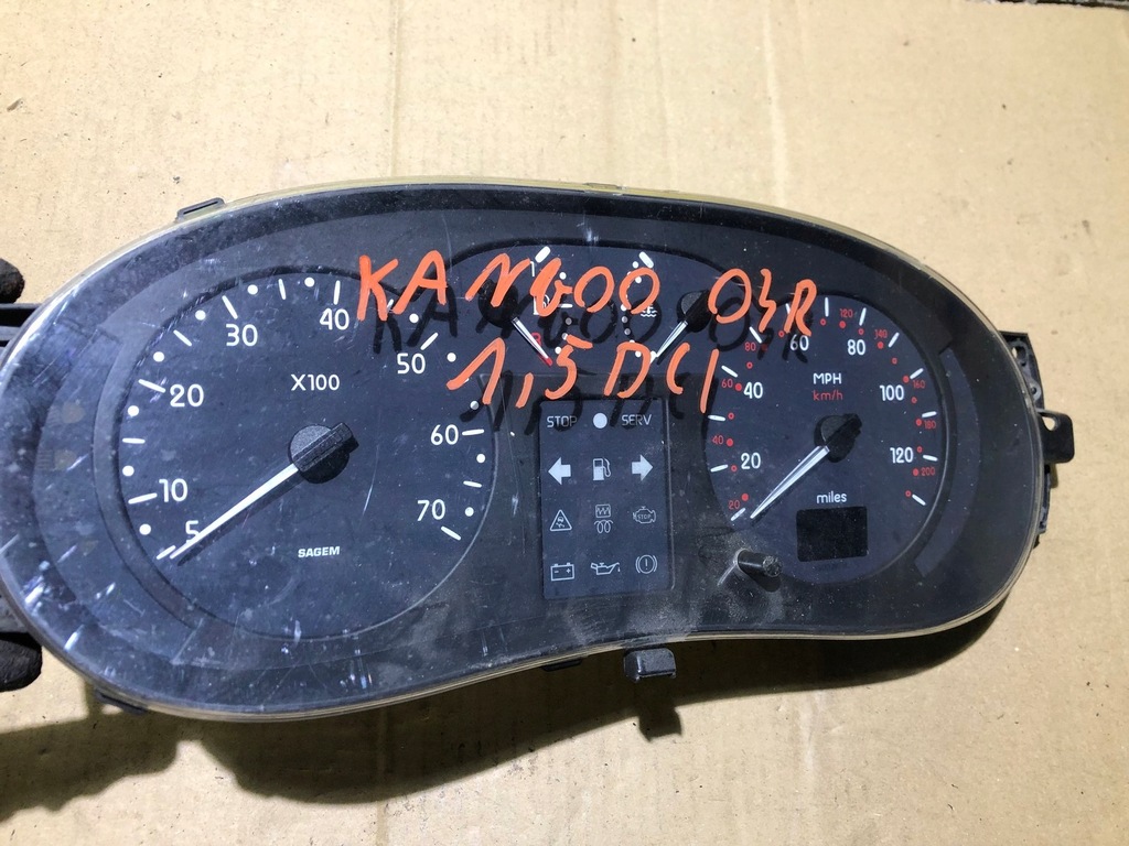 фото №1, Счетчик приборы renault kangoo 1.5 dci p8200251364