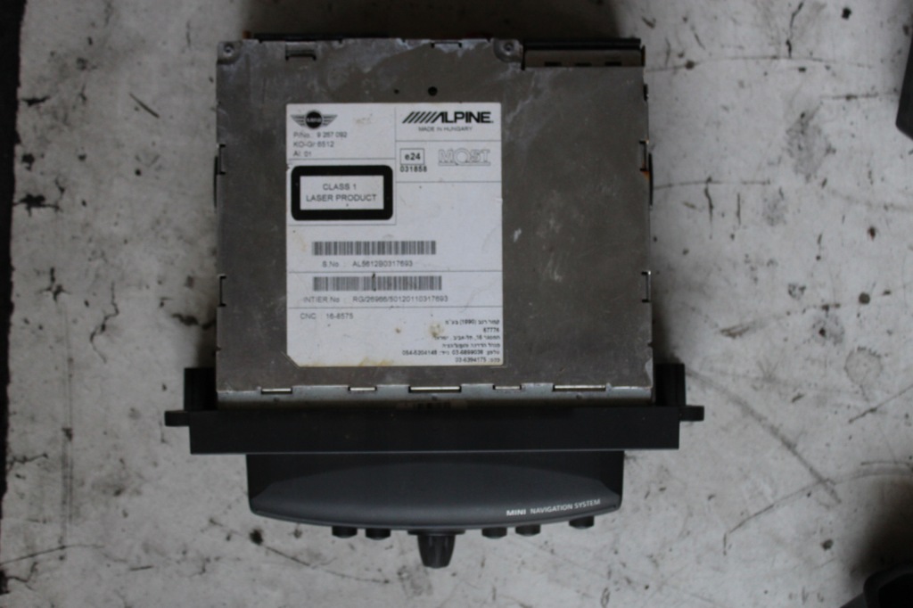 фото №1, Mini cooper countryman r60 9257092 зчитувач дисків навігація