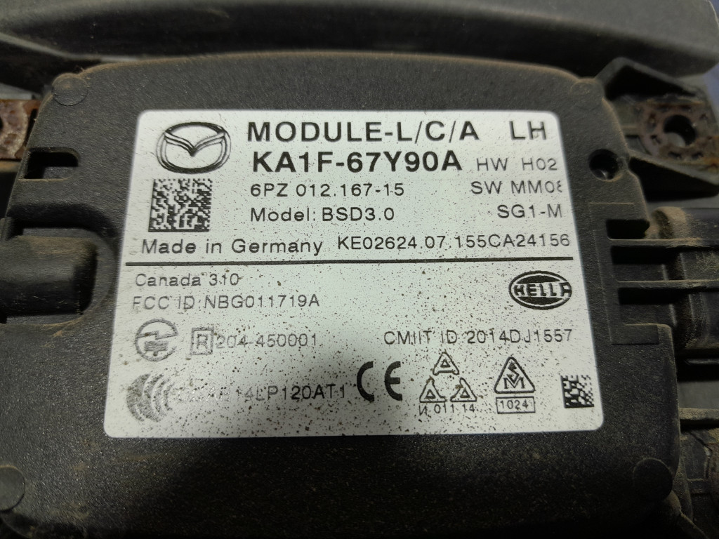 фото №5, Mazda cx-5 i lift кронштейн датчик радара левый ka1f-67y90a kr2367z41